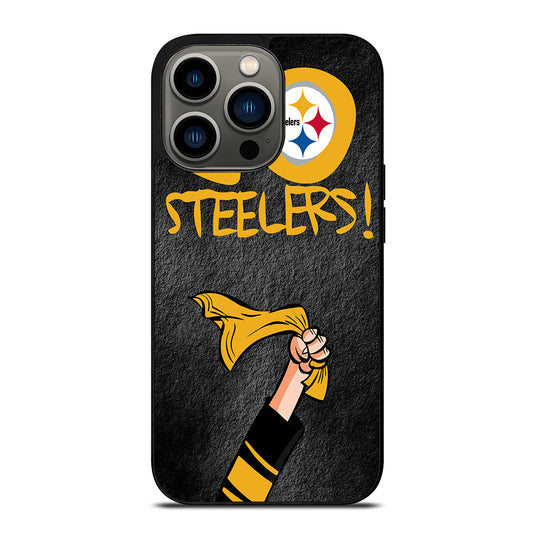 PITTSBURGH STEELERS GO STEELERS iPhone 13 Pro Case Cover