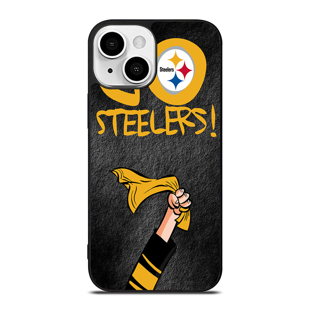 PITTSBURGH STEELERS GO STEELERS iPhone 13 Mini Case Cover
