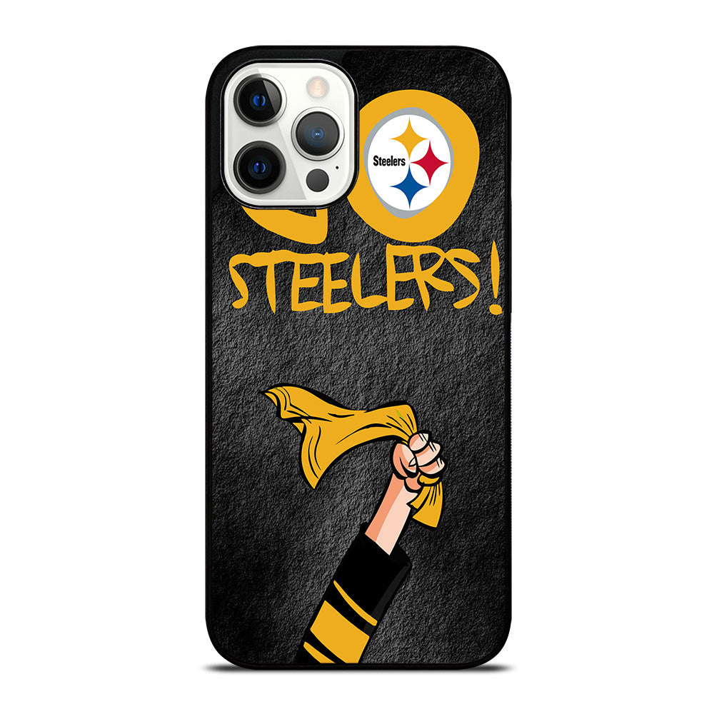 PITTSBURGH STEELERS GO STEELERS iPhone 12 Pro Max Case Cover