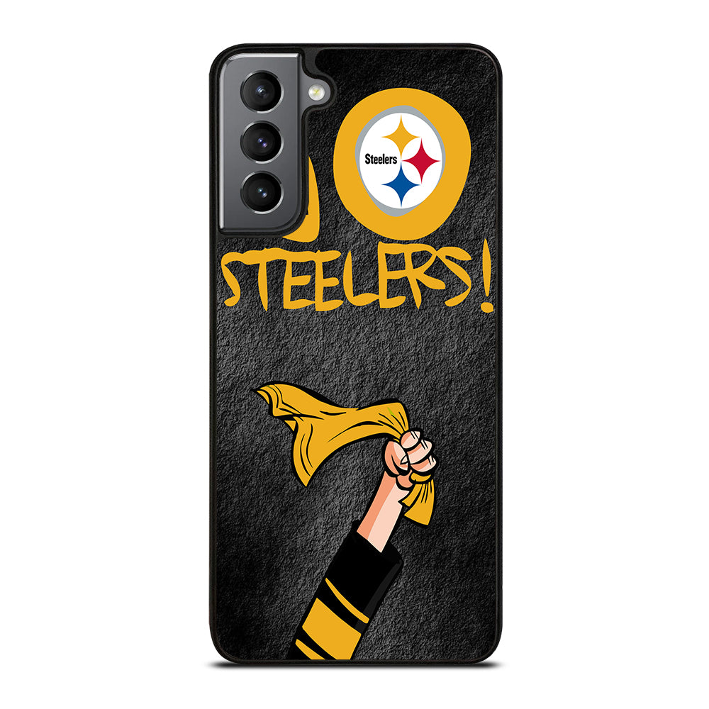 PITTSBURGH STEELERS GO STEELERS Samsung Galaxy S21 Plus Case Cover