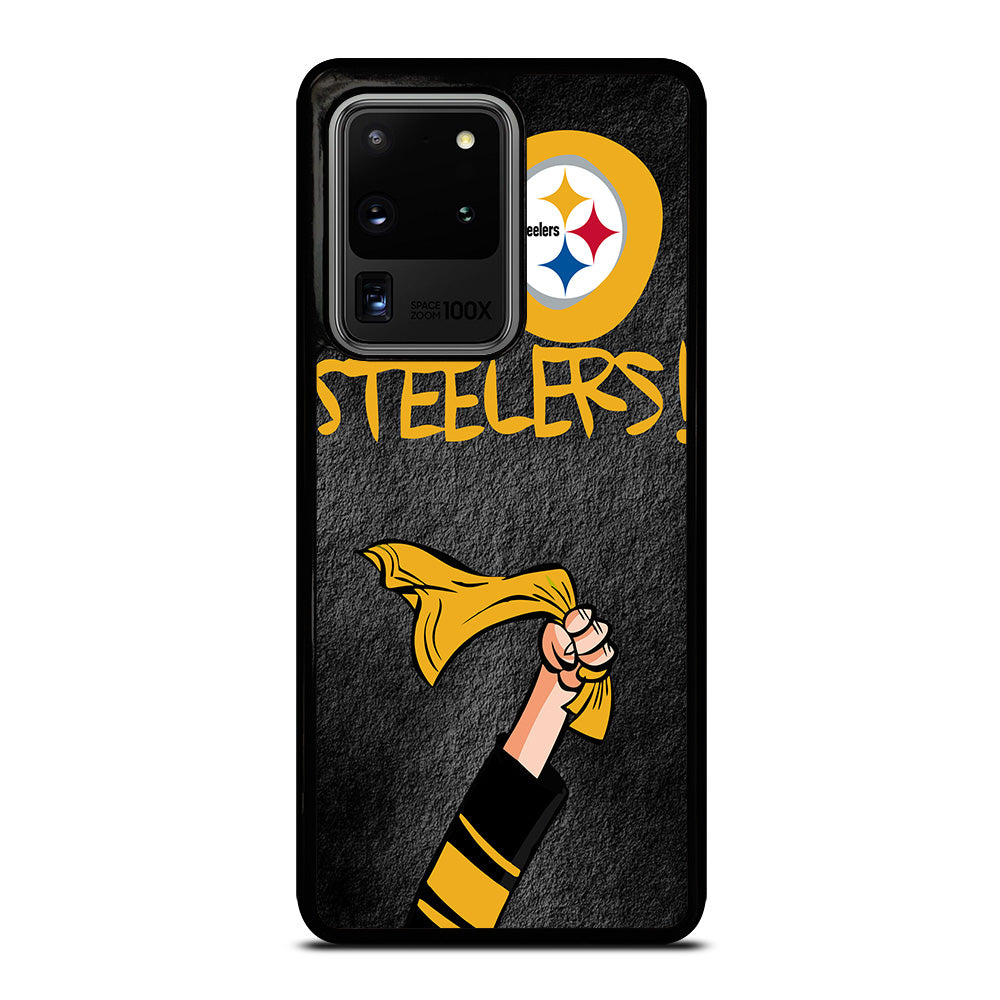 PITTSBURGH STEELERS GO STEELERS Samsung Galaxy S20 Ultra Case Cover
