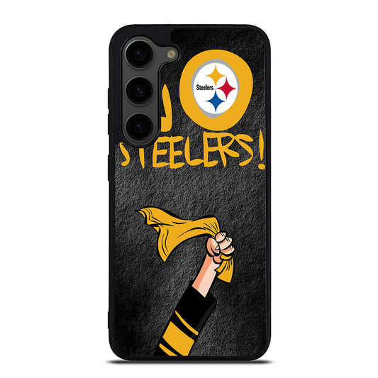 PITTSBURGH STEELERS GO STEELERS Samsung Galaxy S23 Plus Case Cover