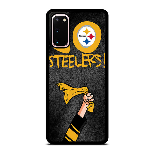 PITTSBURGH STEELERS GO STEELERS Samsung Galaxy S20 Case Cover