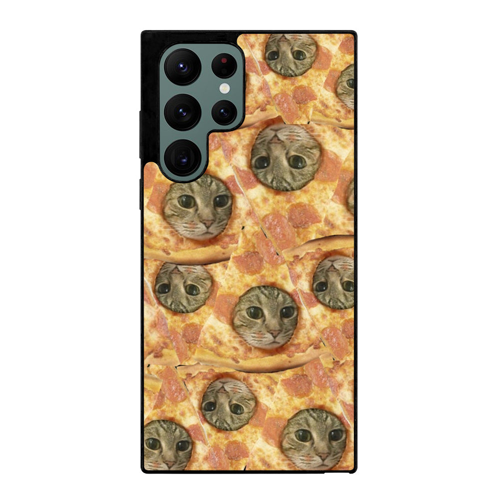 PIZZA CAT PATTERN Samsung Galaxy S22 Ultra Case Cover