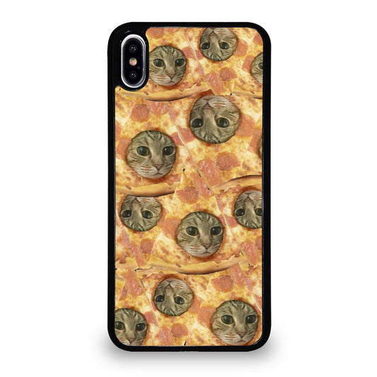 PIZZA CAT PATTERN iPhone XS Max Case Cover