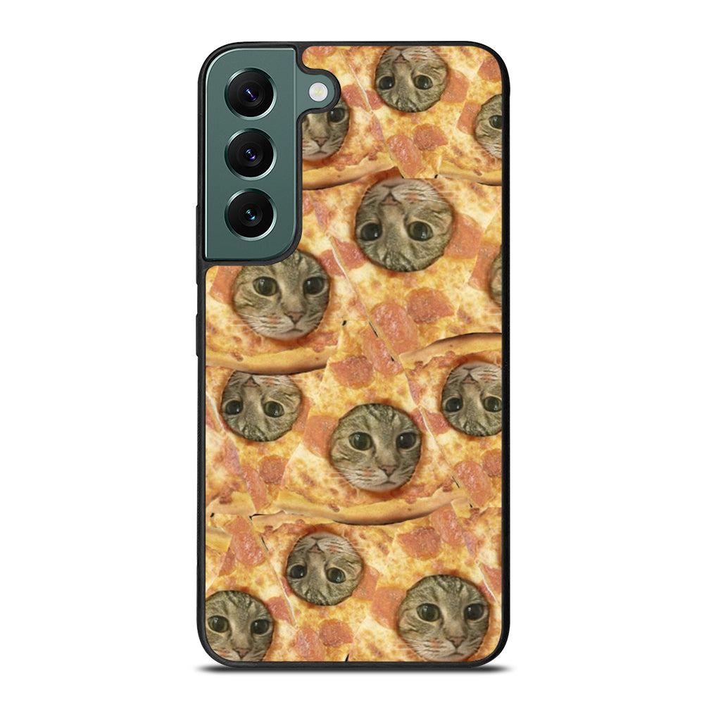 PIZZA CAT PATTERN Samsung Galaxy S22 Case Cover