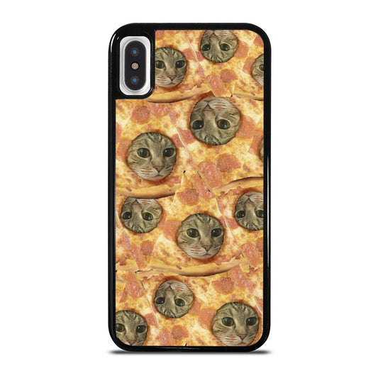 PIZZA CAT PATTERN iPhone X / XS Case Cover