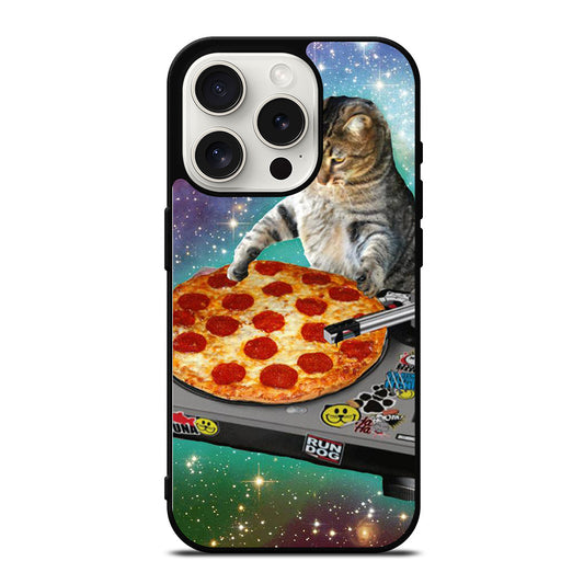 PIZZA CAT DJ iPhone 15 Pro Case Cover