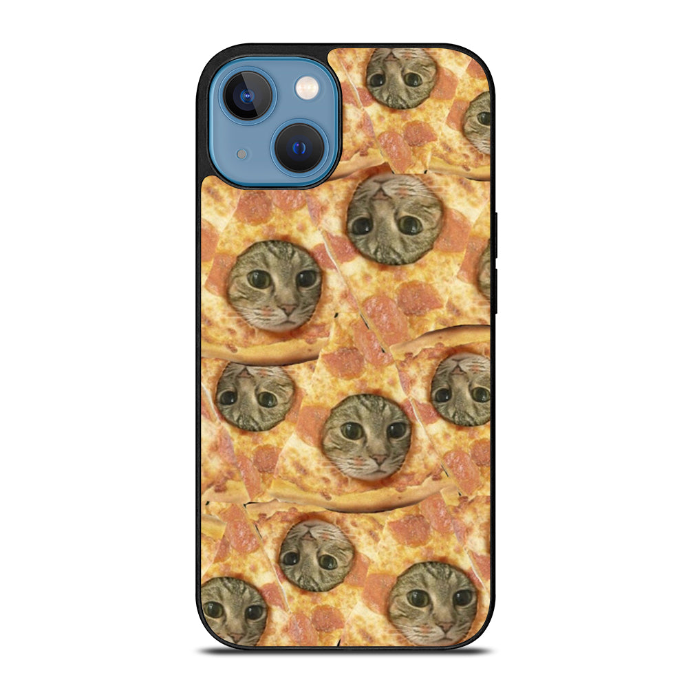 PIZZA CAT PATTERN iPhone 13 Case Cover