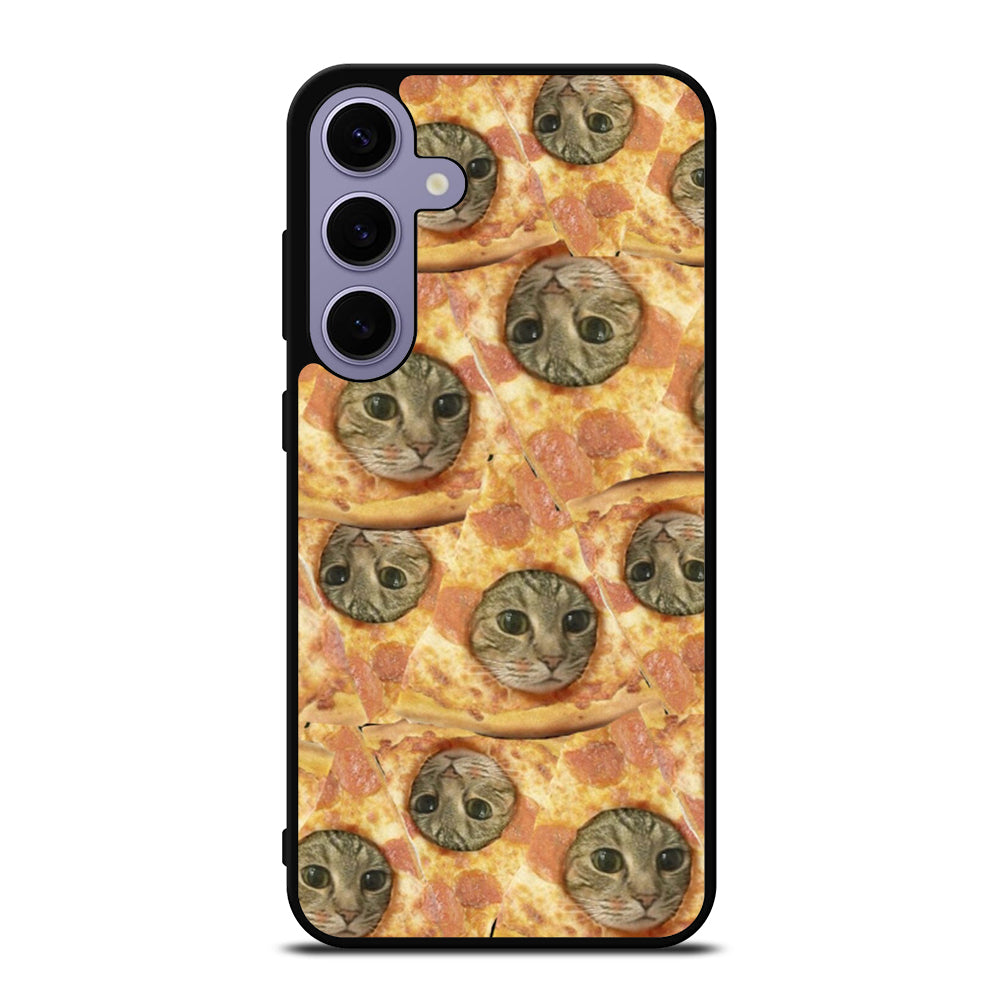 PIZZA CAT PATTERN Samsung Galaxy S24 Plus Case Cover