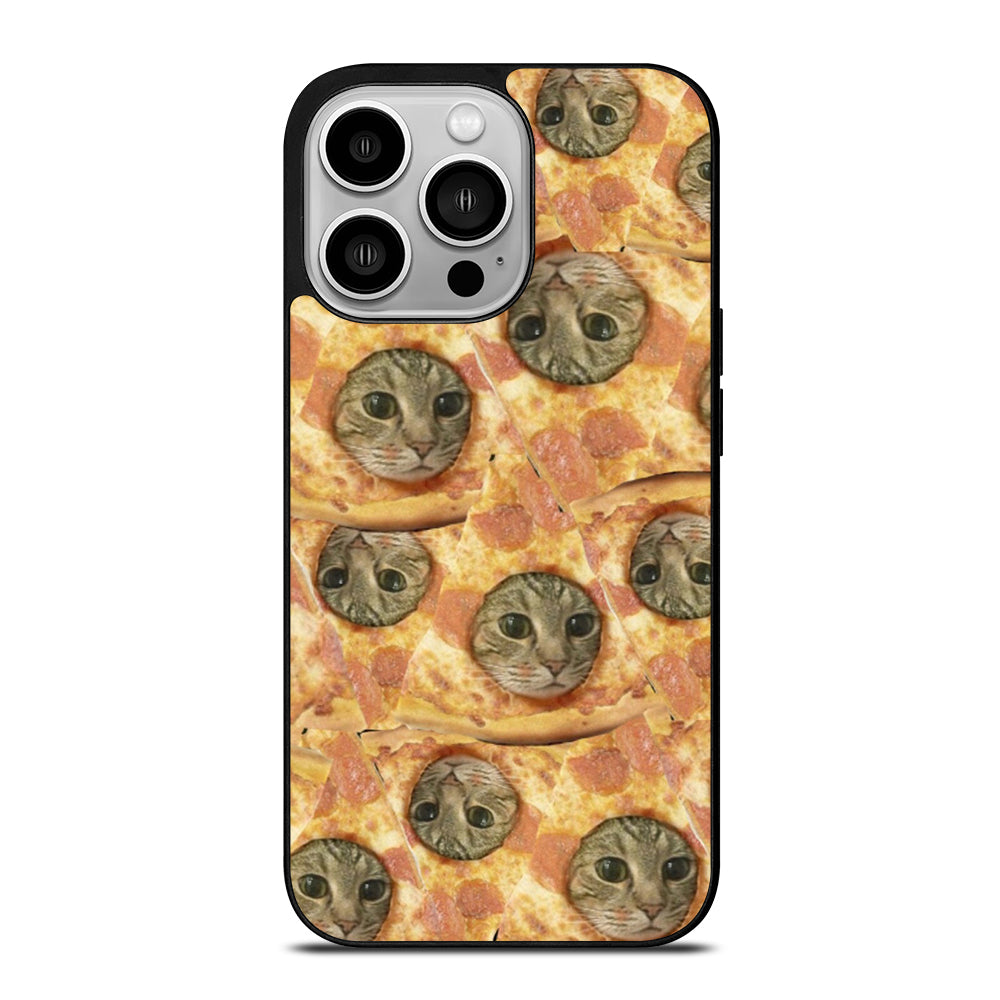 PIZZA CAT PATTERN iPhone 14 Pro Case Cover