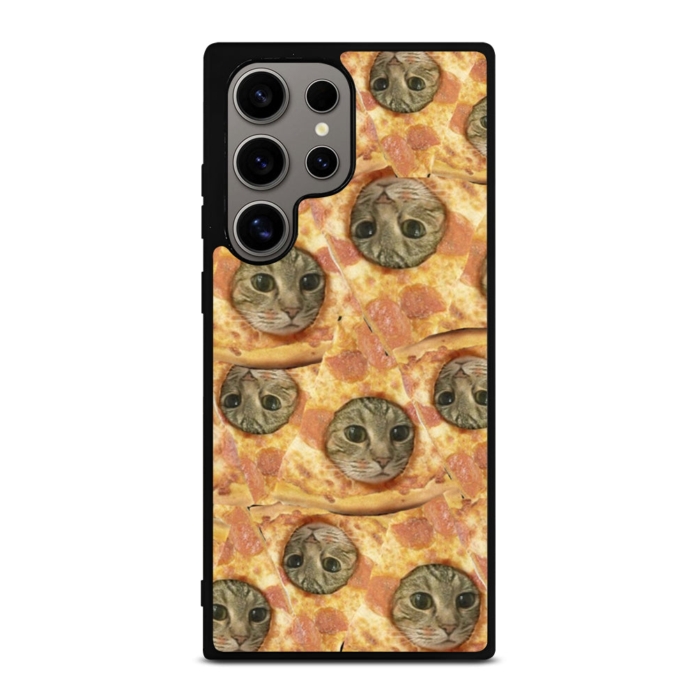 PIZZA CAT PATTERN Samsung Galaxy S24 Ultra Case Cover