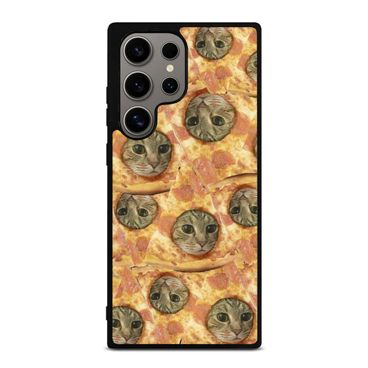 PIZZA CAT PATTERN Samsung Galaxy S24 Ultra Case Cover