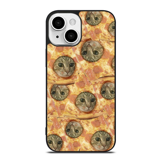 PIZZA CAT PATTERN iPhone 13 Mini Case Cover