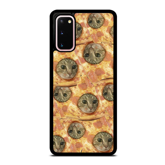 PIZZA CAT PATTERN Samsung Galaxy S20 Case Cover