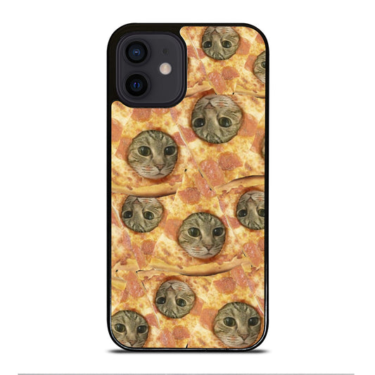 PIZZA CAT PATTERN iPhone 12 Mini Case Cover