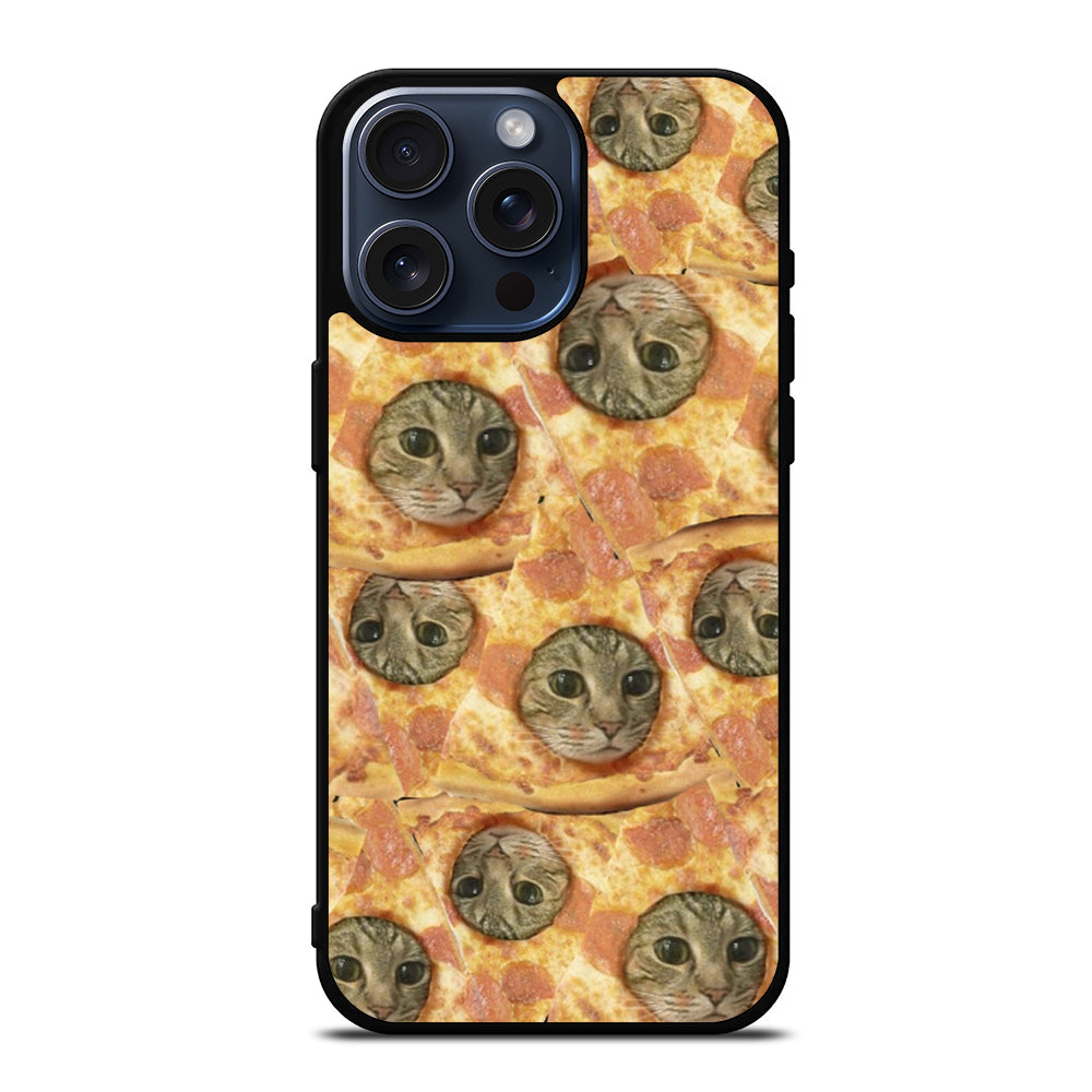 PIZZA CAT PATTERN iPhone 15 Pro Max Case Cover