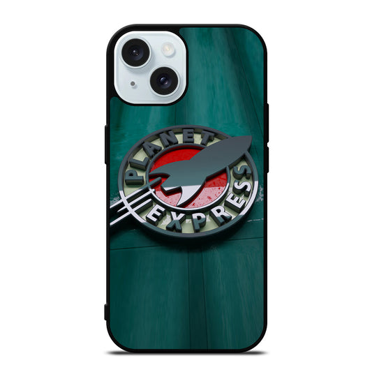 PLANET EXPRESS LOGO 3D iPhone 15 Case Cover
