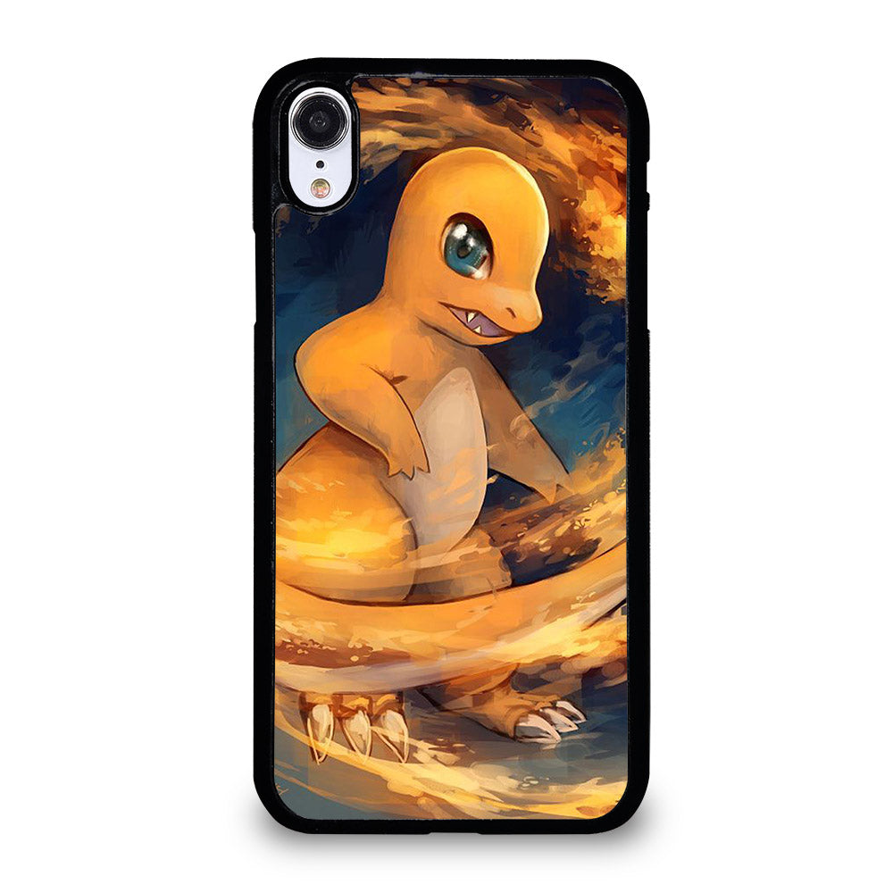 POKEMON ANIME CHARMANDER ART iPhone XR Case Cover