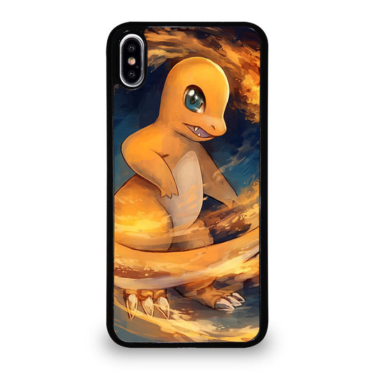 POKEMON ANIME CHARMANDER ART iPhone XS Max Case Cover