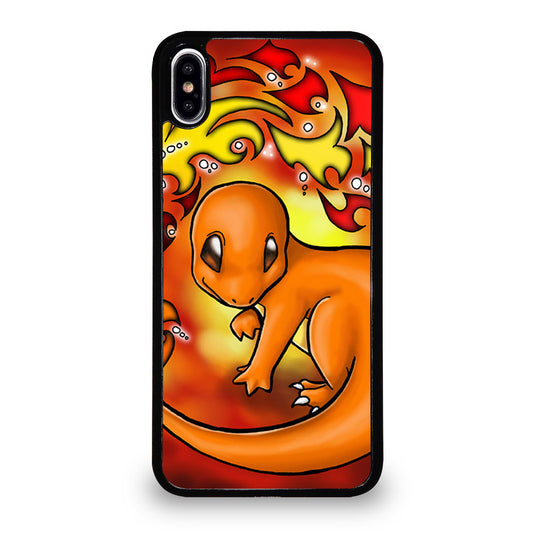 POKEMON CHARMANDER CARTOON 2 iPhone XS Max Case Cover