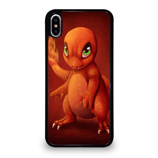POKEMON CHARMANDER CARTOON 3 iPhone XS Max Case Cover