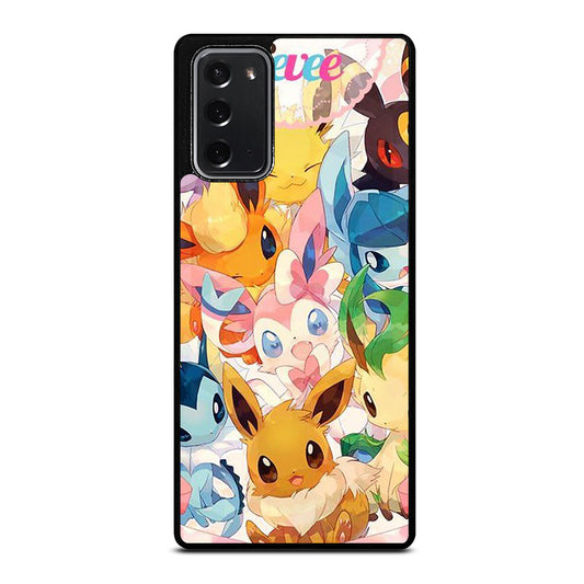 POKEMON EEVEE ALL EVOLUTION 1 Samsung Galaxy Note 20 Case Cover