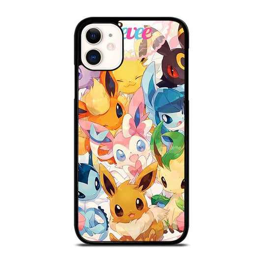 POKEMON EEVEE ALL EVOLUTION 1 iPhone 11 Case Cover
