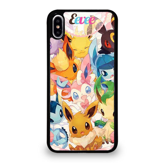 POKEMON EEVEE ALL EVOLUTION 1 iPhone XS Max Case Cover