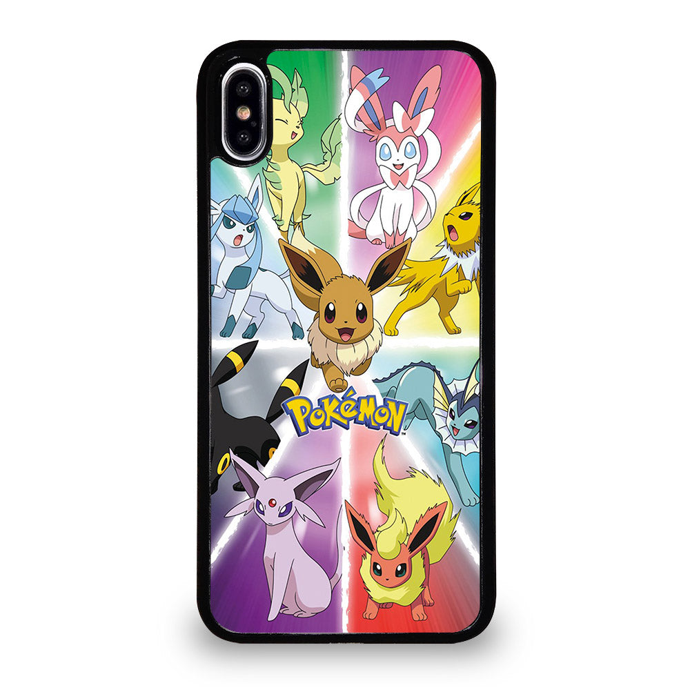 POKEMON EEVEE ALL EVOLUTION 3 iPhone XS Max Case Cover