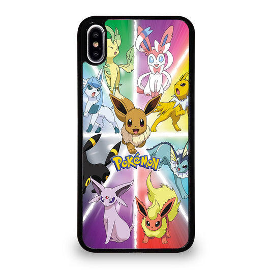 POKEMON EEVEE ALL EVOLUTION 3 iPhone XS Max Case Cover