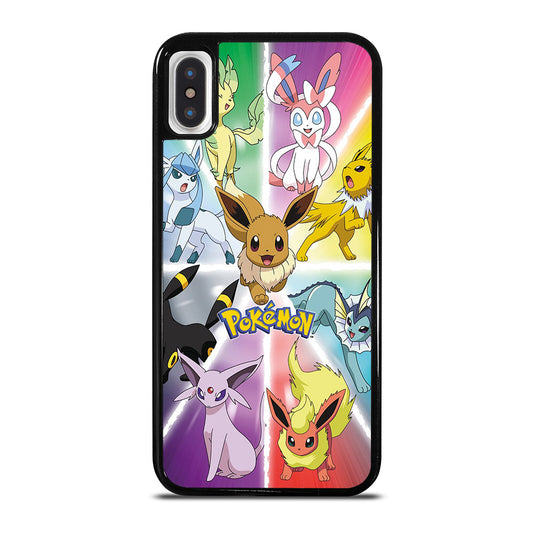 POKEMON EEVEE ALL EVOLUTION 3 iPhone X / XS Case Cover