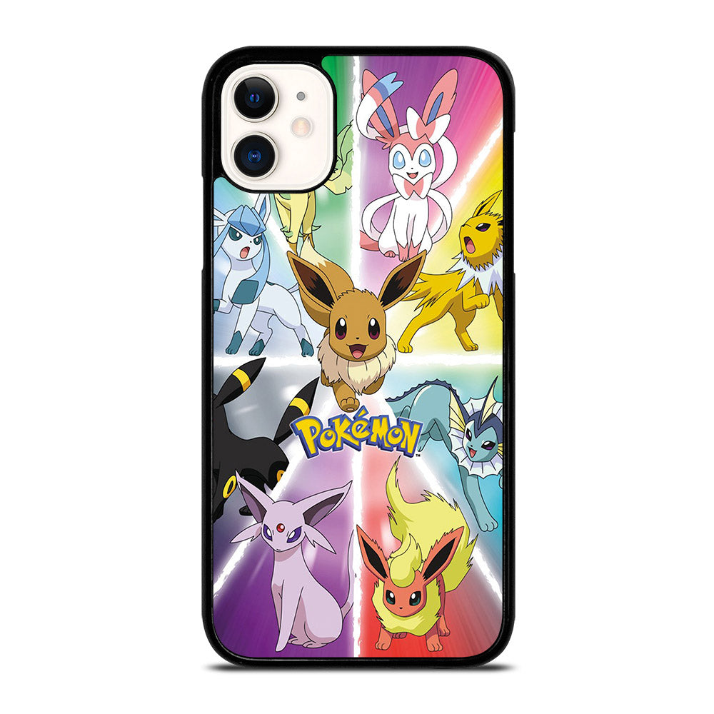 POKEMON EEVEE ALL EVOLUTION 3 iPhone 11 Case Cover