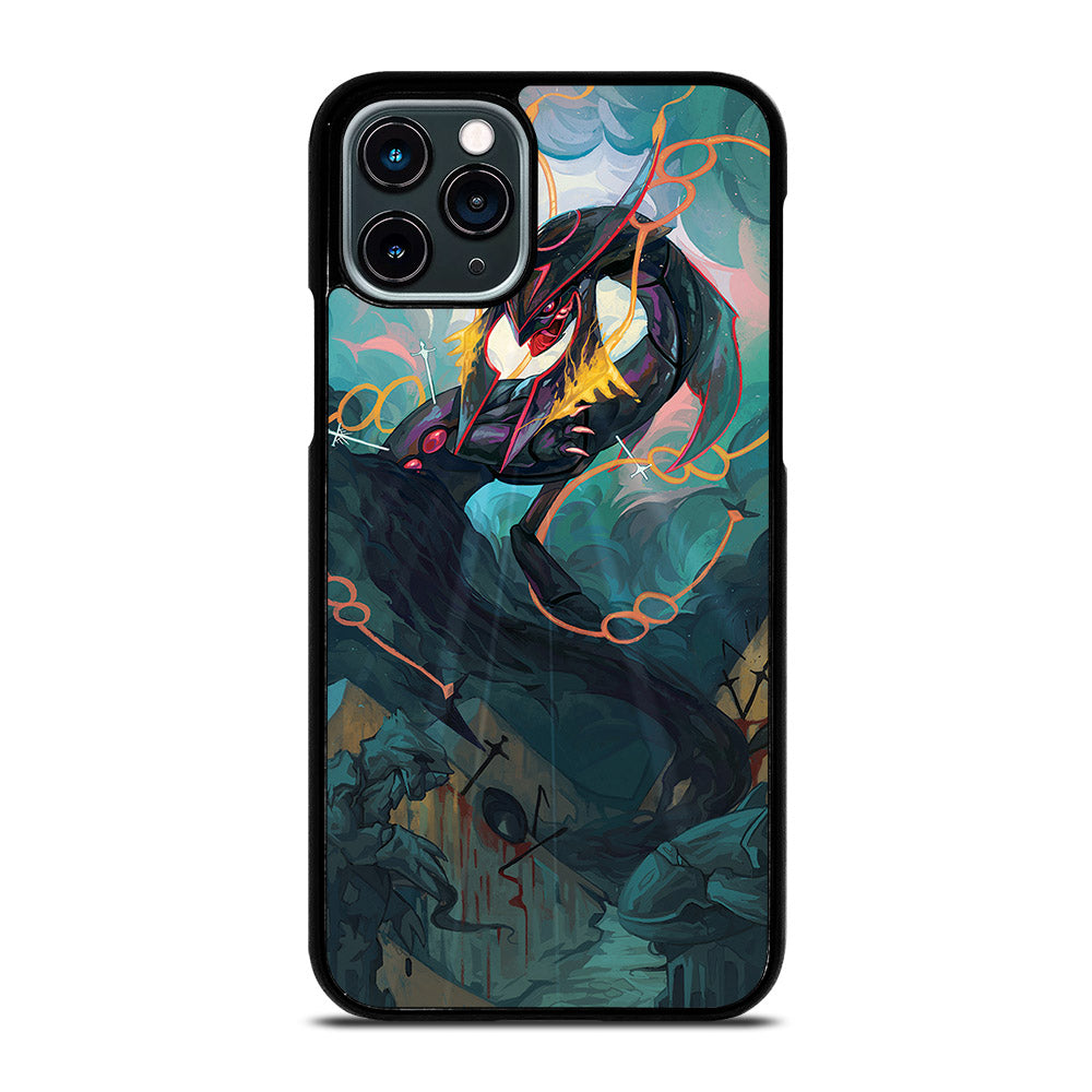 POKEMON SHINY RAYQUAZA DRAGON ART iPhone 11 Pro Case Cover