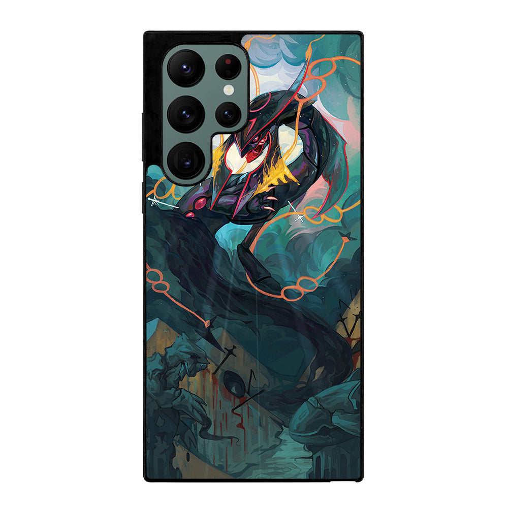 POKEMON SHINY RAYQUAZA DRAGON ART Samsung Galaxy S22 Ultra Case Cover