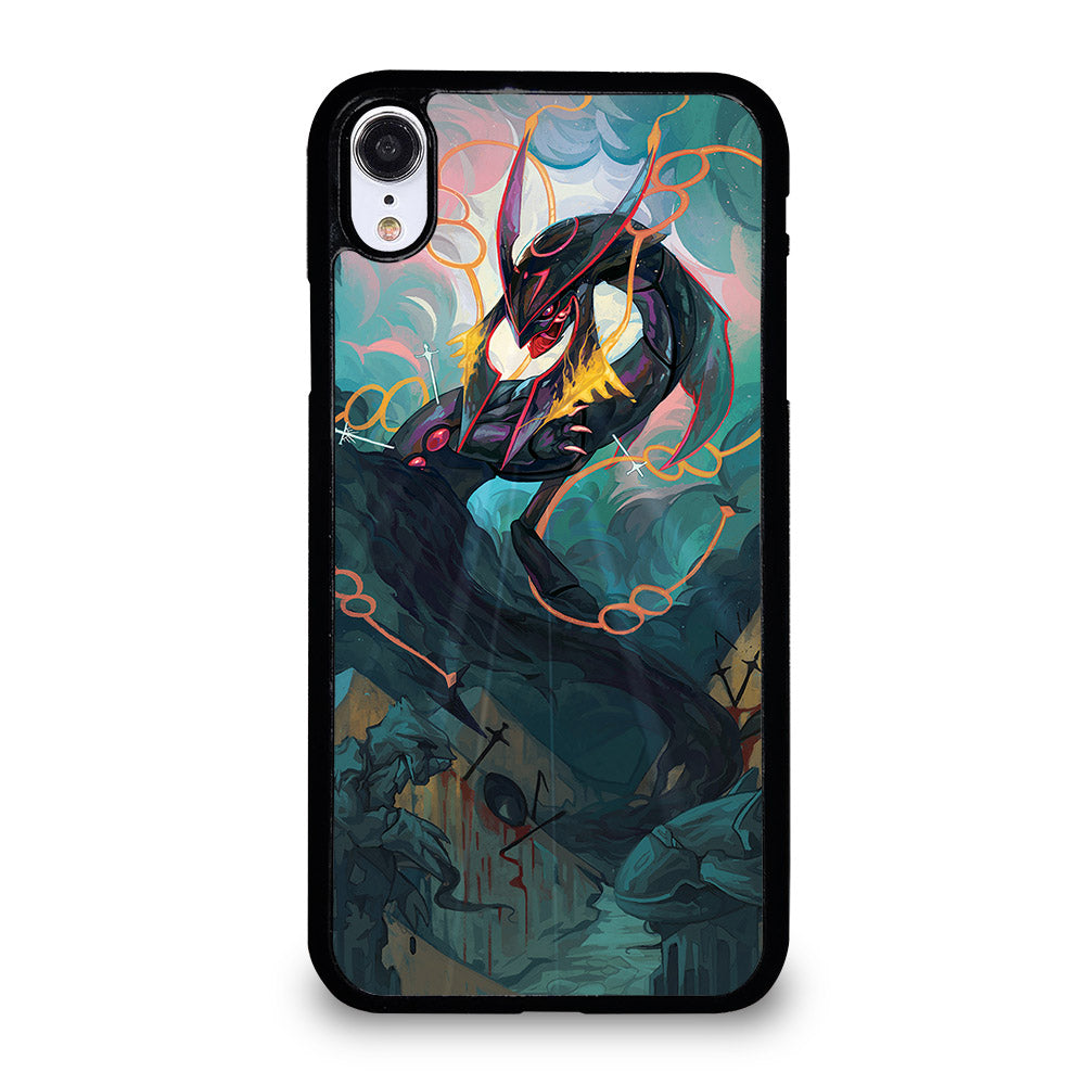 POKEMON SHINY RAYQUAZA DRAGON ART iPhone XR Case Cover