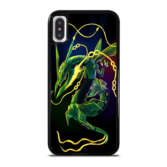 POKEMON SHINY RAYQUAZA DRAGON iPhone X / XS Case Cover