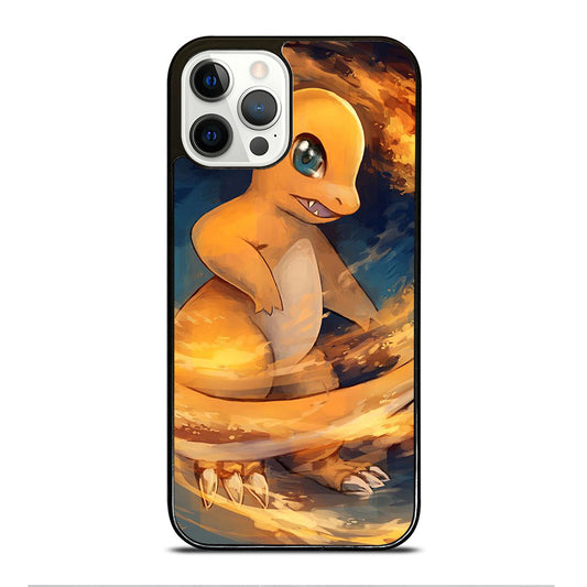 POKEMON ANIME CHARMANDER ART iPhone 12 Pro Case Cover