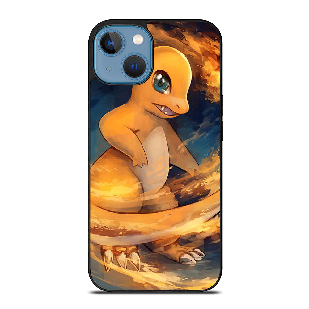 POKEMON ANIME CHARMANDER ART iPhone 13 Case Cover