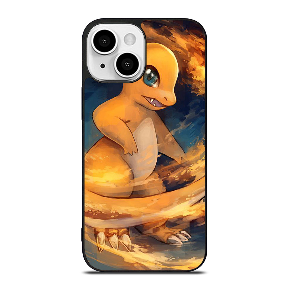 POKEMON ANIME CHARMANDER ART iPhone 13 Mini Case Cover