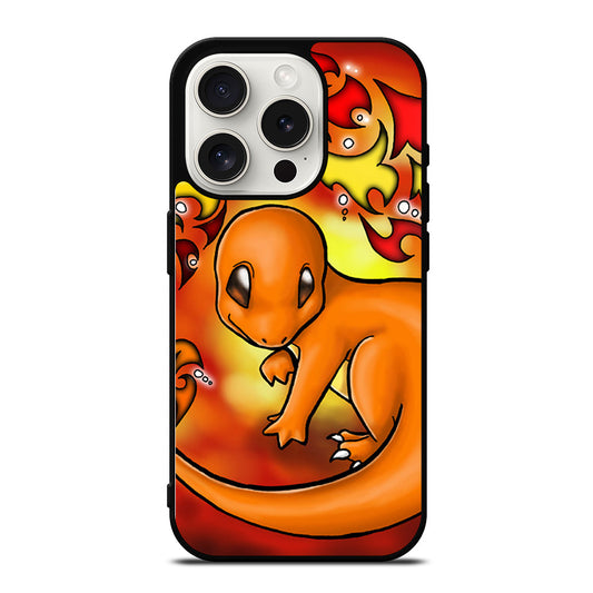 POKEMON CHARMANDER CARTOON 2 iPhone 15 Pro Case Cover