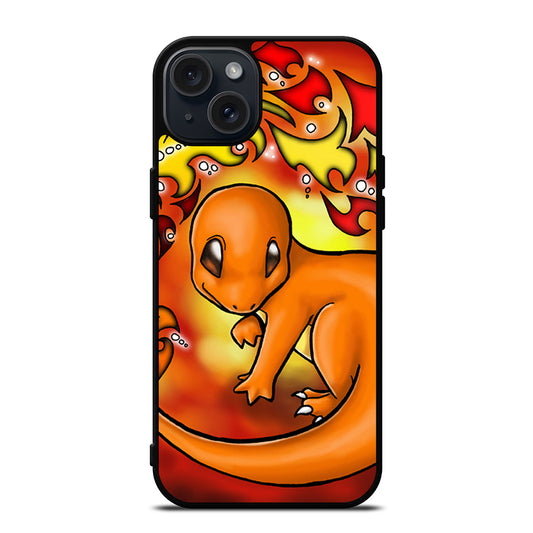 POKEMON CHARMANDER CARTOON 2 iPhone 15 Plus Case Cover