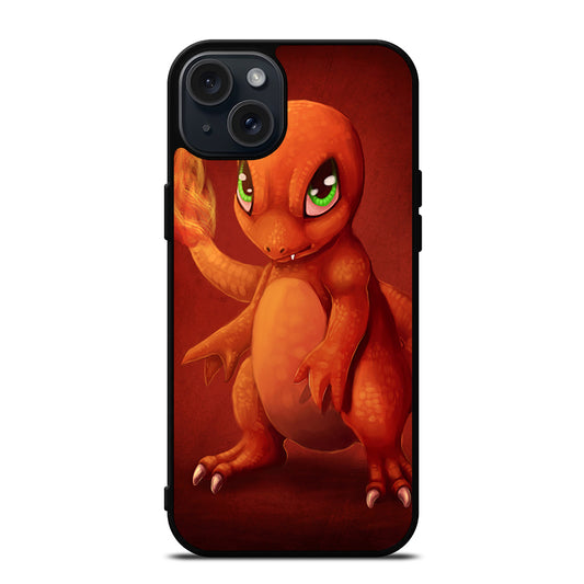 POKEMON CHARMANDER CARTOON 3 iPhone 15 Plus Case Cover