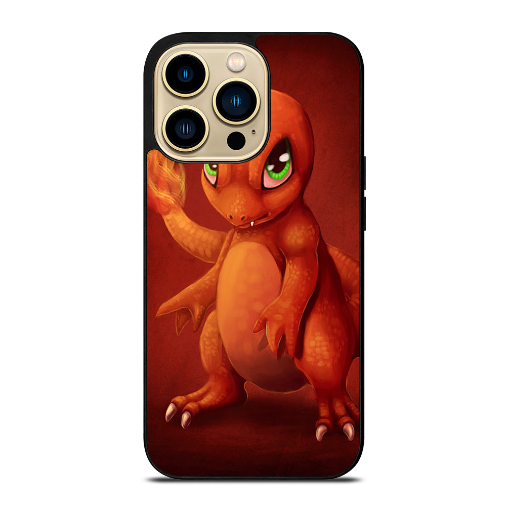 POKEMON CHARMANDER CARTOON 3 iPhone 14 Pro Max Case Cover