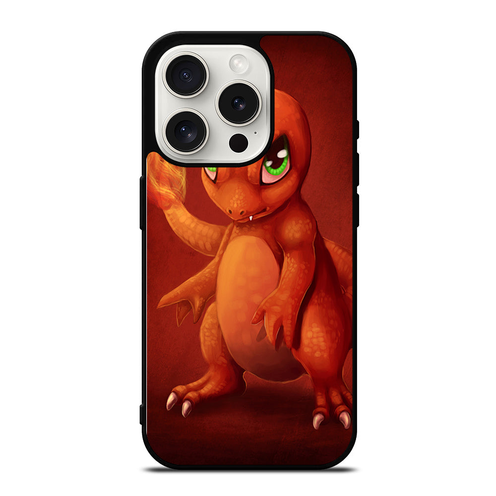 POKEMON CHARMANDER CARTOON 3 iPhone 15 Pro Case Cover