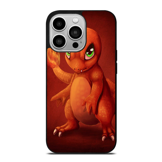 POKEMON CHARMANDER CARTOON 3 iPhone 14 Pro Case Cover