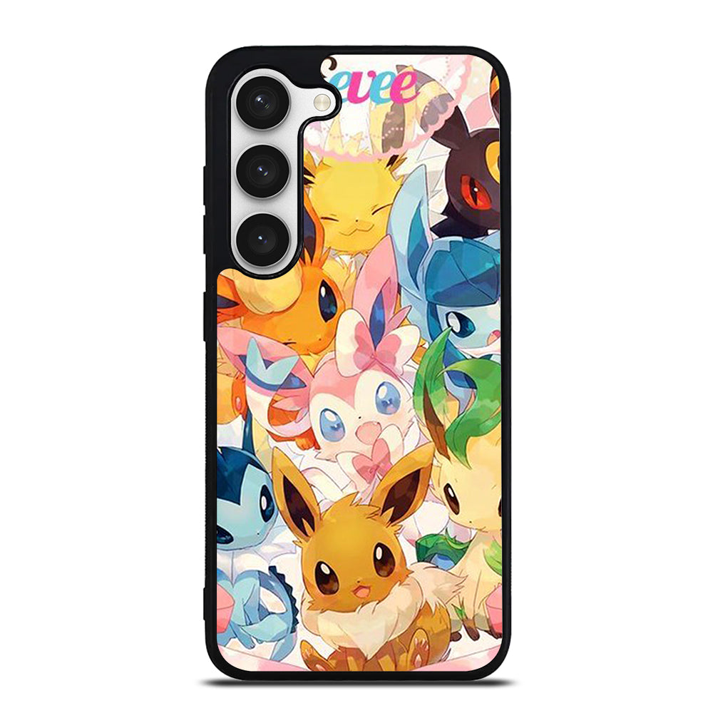 POKEMON EEVEE ALL EVOLUTION 1 Samsung Galaxy S23 Case Cover
