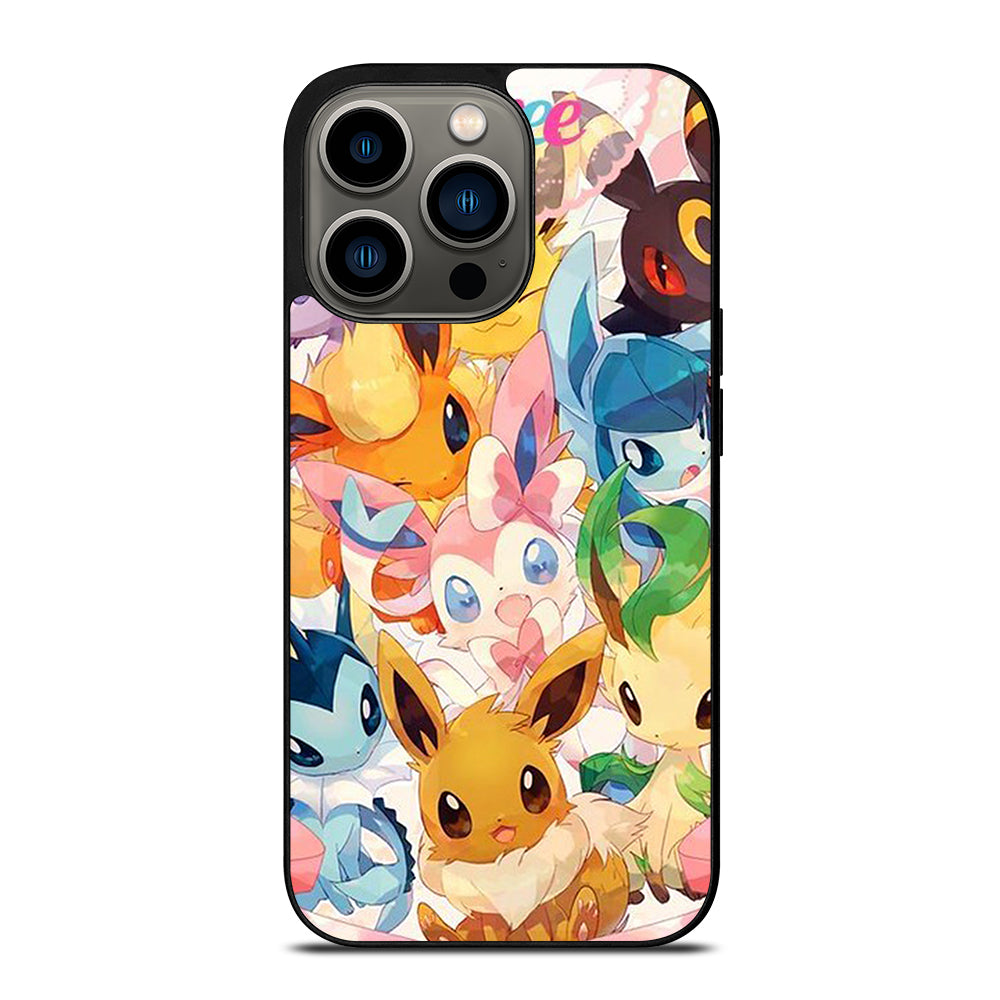 POKEMON EEVEE ALL EVOLUTION 1 iPhone 13 Pro Case Cover