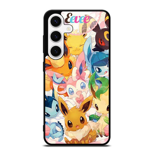 POKEMON EEVEE ALL EVOLUTION 1 Samsung Galaxy S24 Case Cover