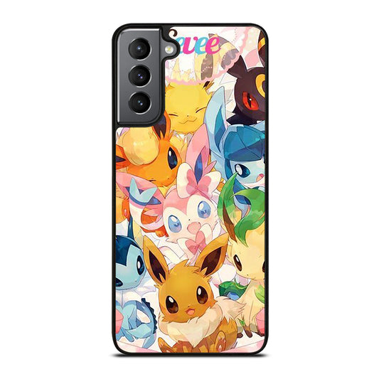 POKEMON EEVEE ALL EVOLUTION 1 Samsung Galaxy S21 Plus Case Cover